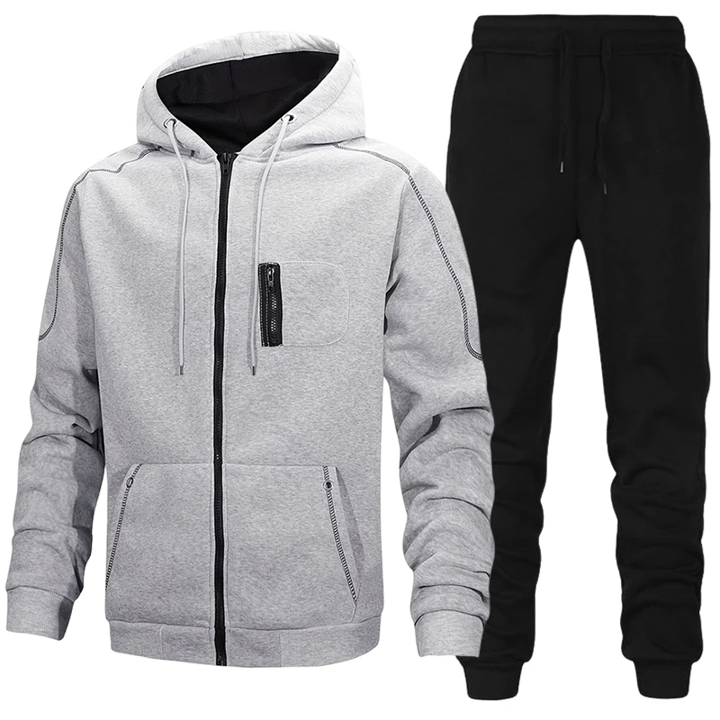 Winter Clothing Pk - Fashion Men's Tracksuit Casual Hoodie Sweatshirts