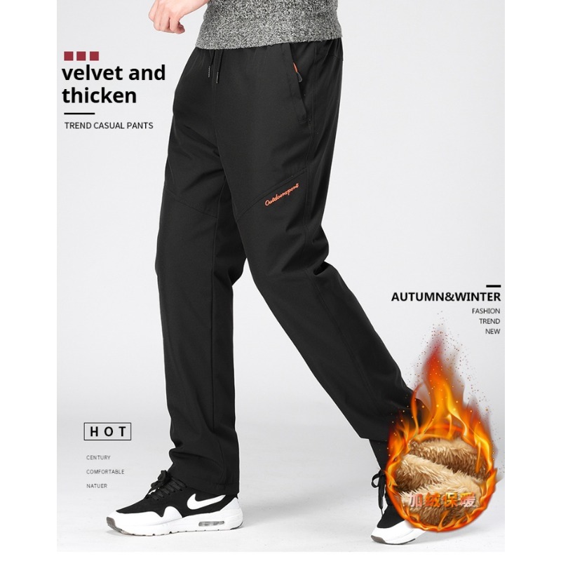 Winter Clothing Hiking - Winter Hiking Pants Men Velvet Fleece