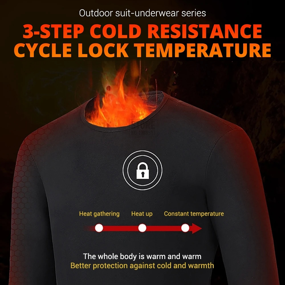 Heated Underwear 28 Areas Hiki - огляд і ціна Winter Clothing Hiking