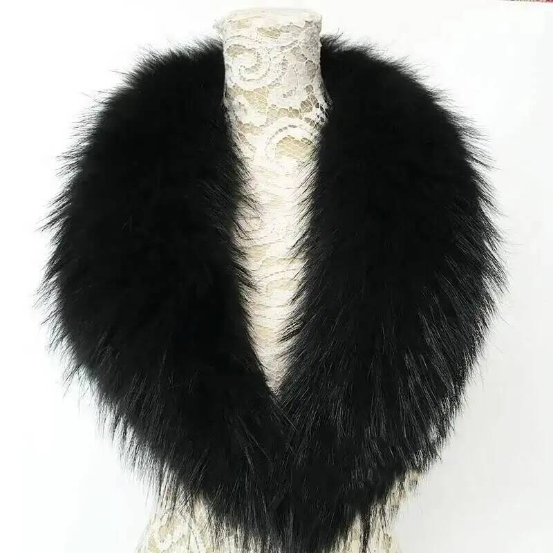 Natural Raccoon Fur Collar Rea - огляд і ціна Winter Clothing Pk