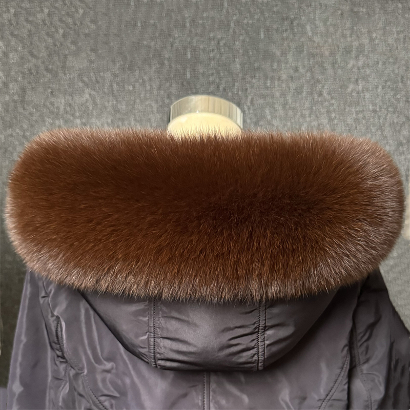 Real Fox Fur Collar Women Univ - огляд і ціна Winter Clothing Pk