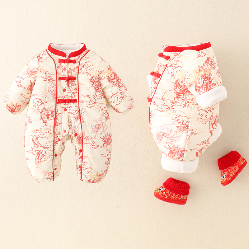 0-2 Years NewBorn Baby Thicken - огляд і ціна Winter Clothing Drawing