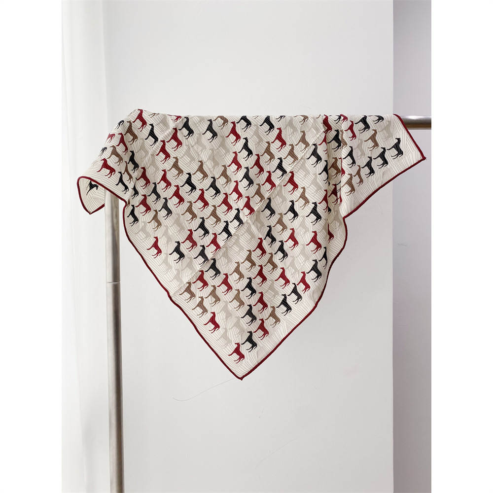 Silk Wool Blend Scarf Women Ha - огляд і ціна Winter Clothing Hong Kong