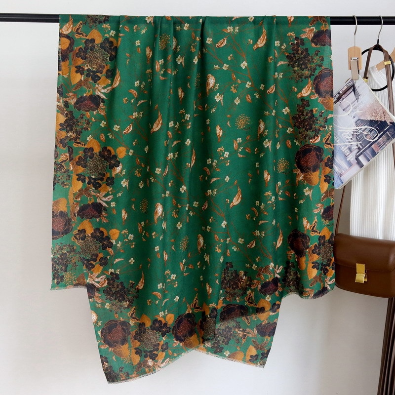 Long Green Cashmere Shawls Lux - огляд і ціна Winter Clothing Hong Kong