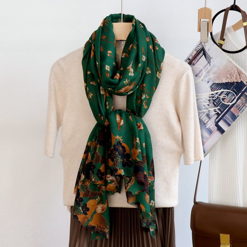Long Green Cashmere Shawls Lux - огляд і ціна Winter Clothing Hong Kong