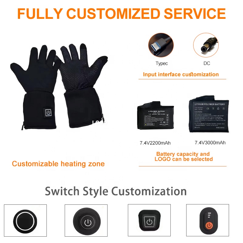 2026 Factory Wholesale Winter  - огляд і ціна Heated Gloves Electric