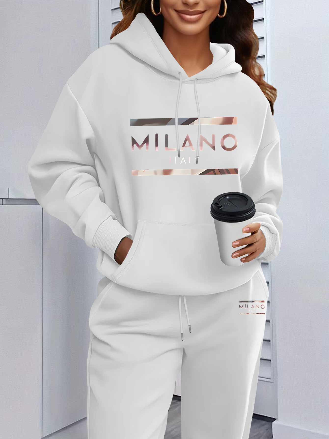 2026 Womens Print Hooded Sweat - огляд і ціна Winter Clothing For Women
