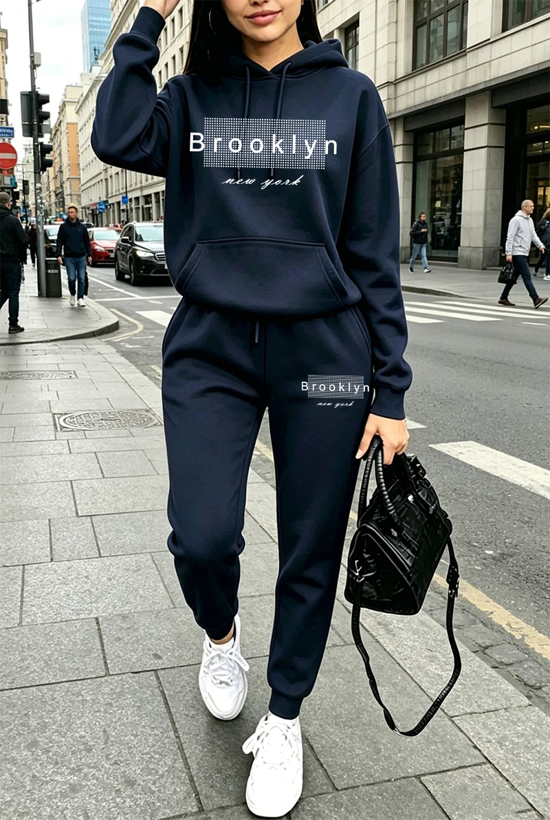 Womens Tracksuit Printing Casu - огляд і ціна Winter Clothing For Women