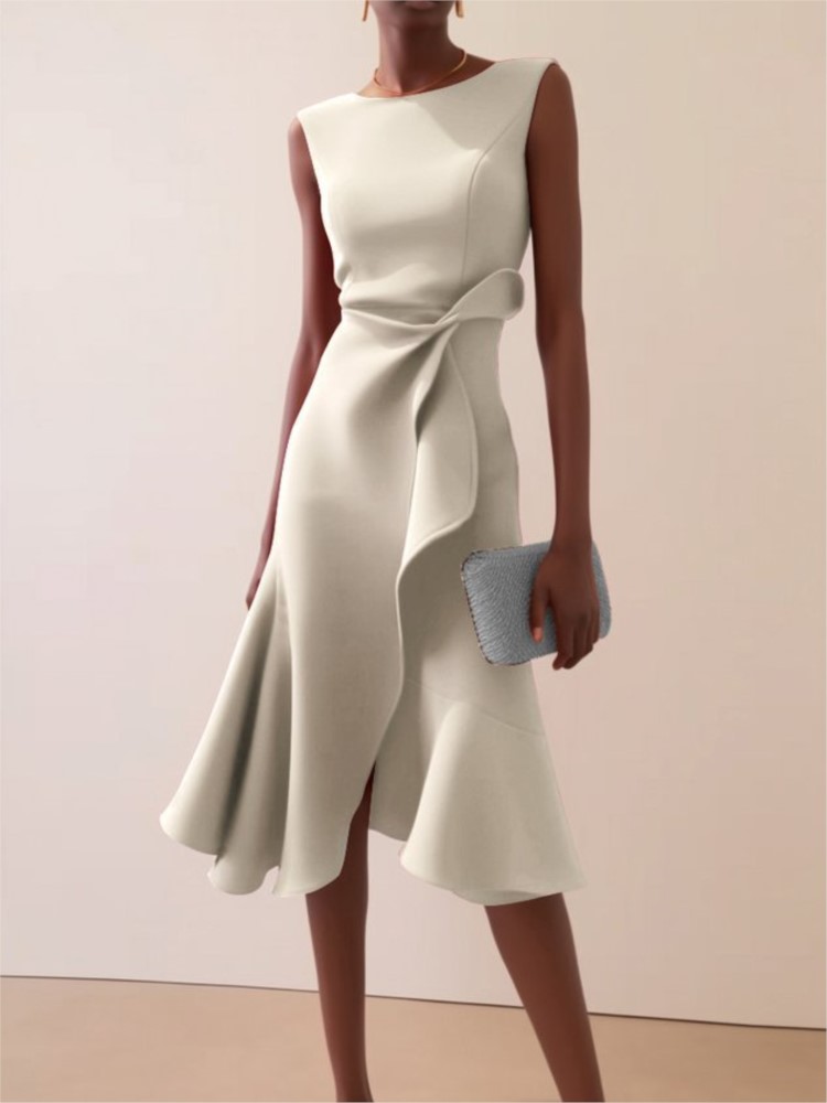 Elegant Women's Evening Dress  - огляд і ціна Winter Clothing Drawing