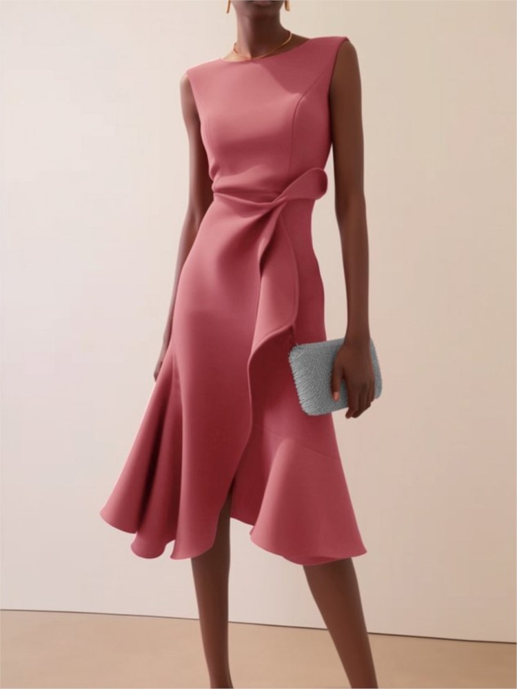 Elegant Women's Evening Dress  - огляд і ціна Winter Clothing Drawing