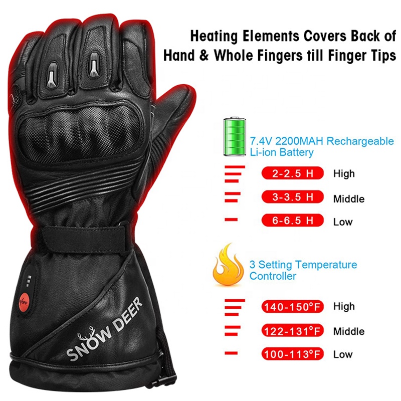 Customized Safety Warm Touchsc - огляд і ціна Heated Gloves Electric
