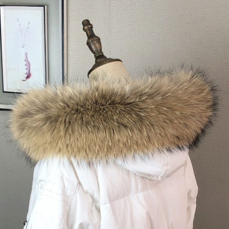 Real Fur Collar for Coat Parka - огляд і ціна Winter Clothing Pk