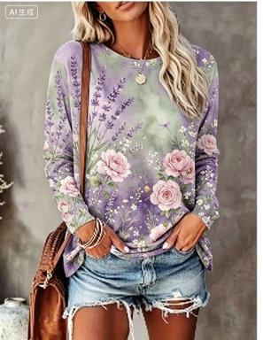 Women Long Sleeve T‑Shirt Grad - огляд і ціна Winter Clothing For Women