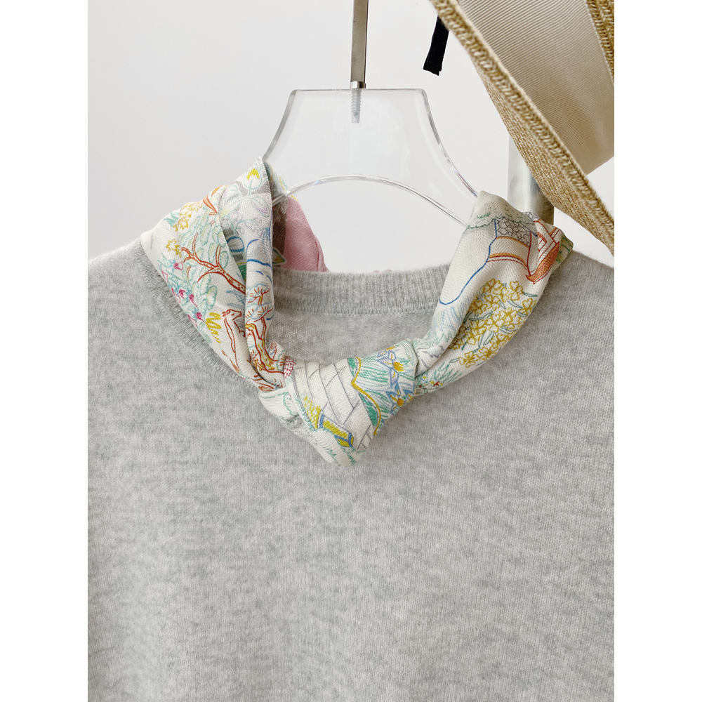 Double Face Scarf Women Silk W - огляд і ціна Winter Clothing Hong Kong