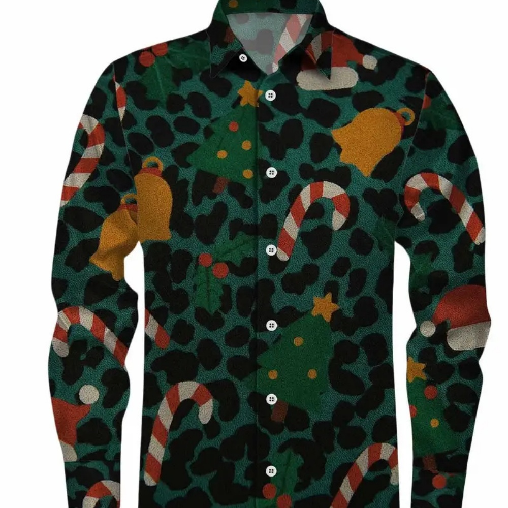 Men's Long-Sleeved Christmas P - огляд і ціна Winter Clothing Gift Ideas