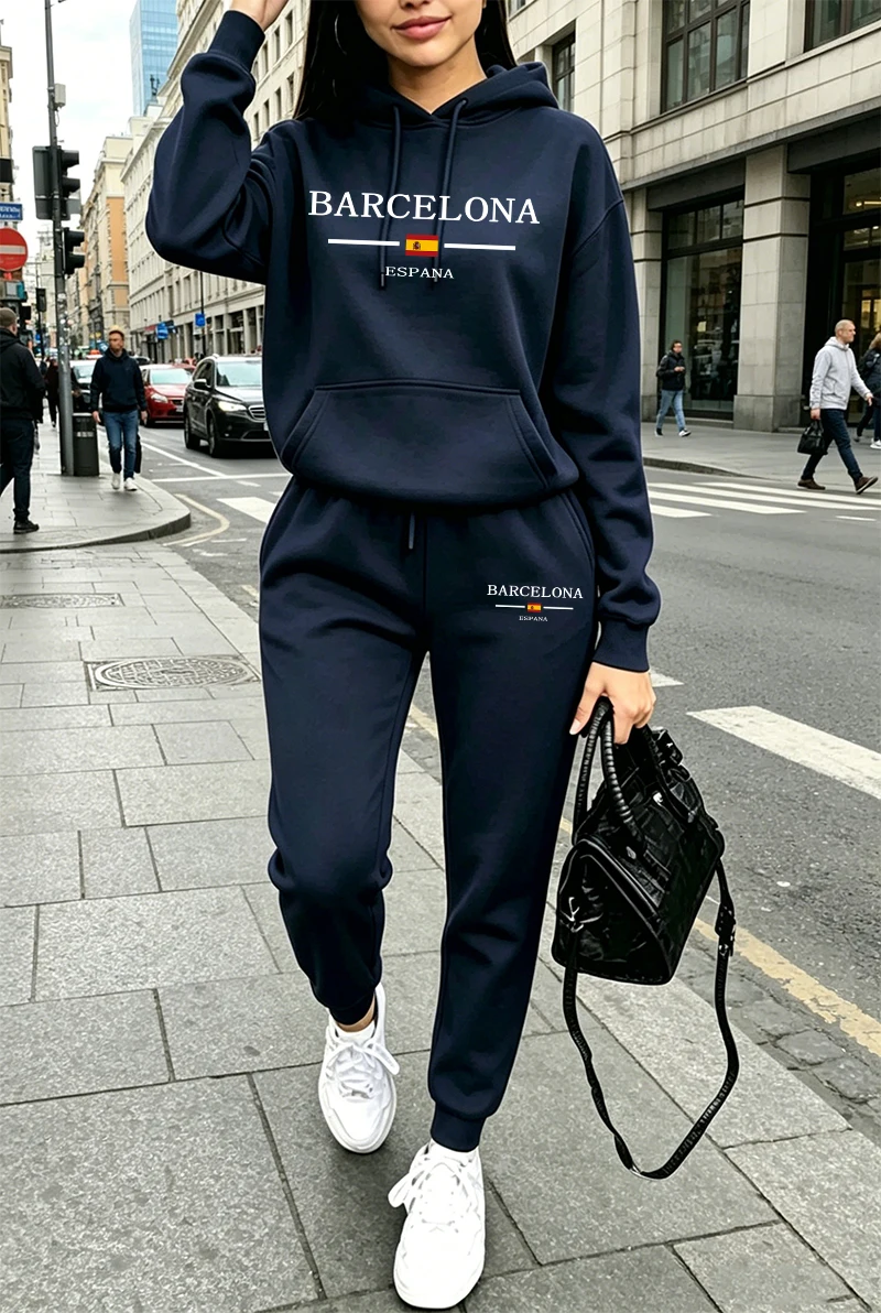 Fashion Womens Tracksuit Print - огляд і ціна Winter Clothing For Women