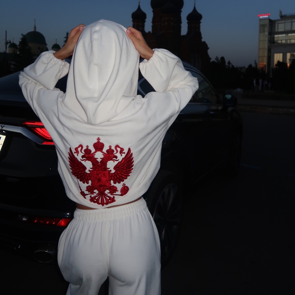 Street Trend Back Embroidered  - огляд і ціна Winter Clothing For Women